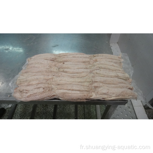 Longes Skipjack de thon congelé précuit pour l&#39;exportation
